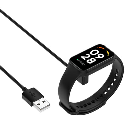 For Xiaomi Mi Band 8 Watch Magnetic Suction Charger USB Charging Cable, Length:60cm(Black) - Charger by buy2fix | Online Shopping UK | buy2fix