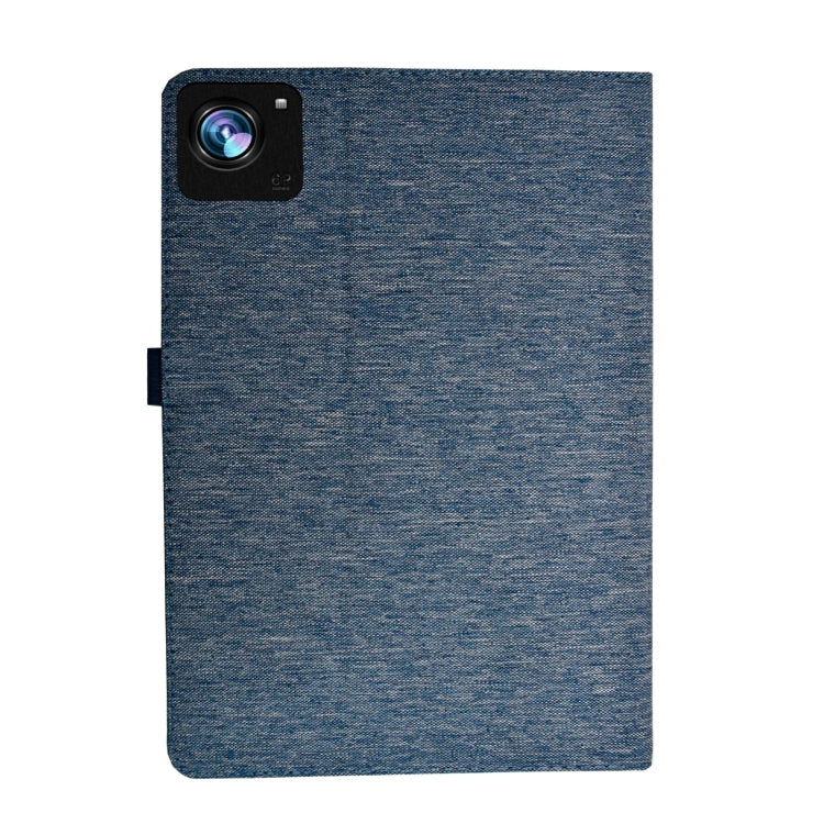 For Xiaomi Pad 6 / Pad 6 Pro Fabric Leather Tablet Case(Blue) -  by buy2fix | Online Shopping UK | buy2fix