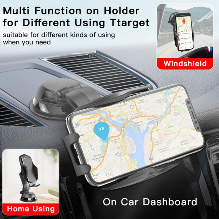 Yesido C99 Car Center Console Suction Cup Mobile Phone Navigation Holder(Black) -  by Yesido | Online Shopping UK | buy2fix