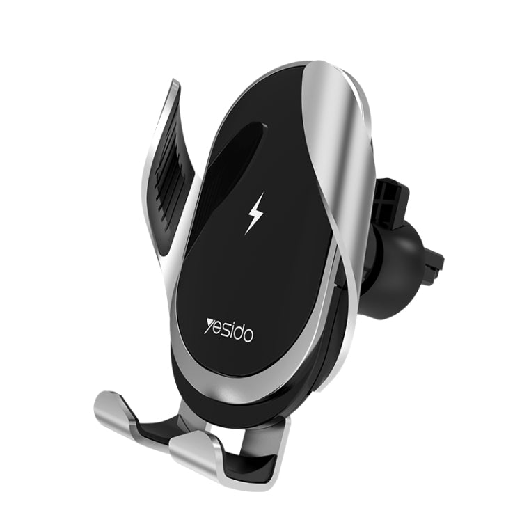 Yesido C78 Car Automatic Clamping 15W Qi Wireless Charger Phone Holder(Black) - Wireless Charger Holders by Yesido | Online Shopping UK | buy2fix