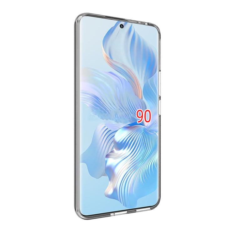 For Honor 90 Waterproof Texture TPU Phone Case(Transparent) - Honor Cases by buy2fix | Online Shopping UK | buy2fix