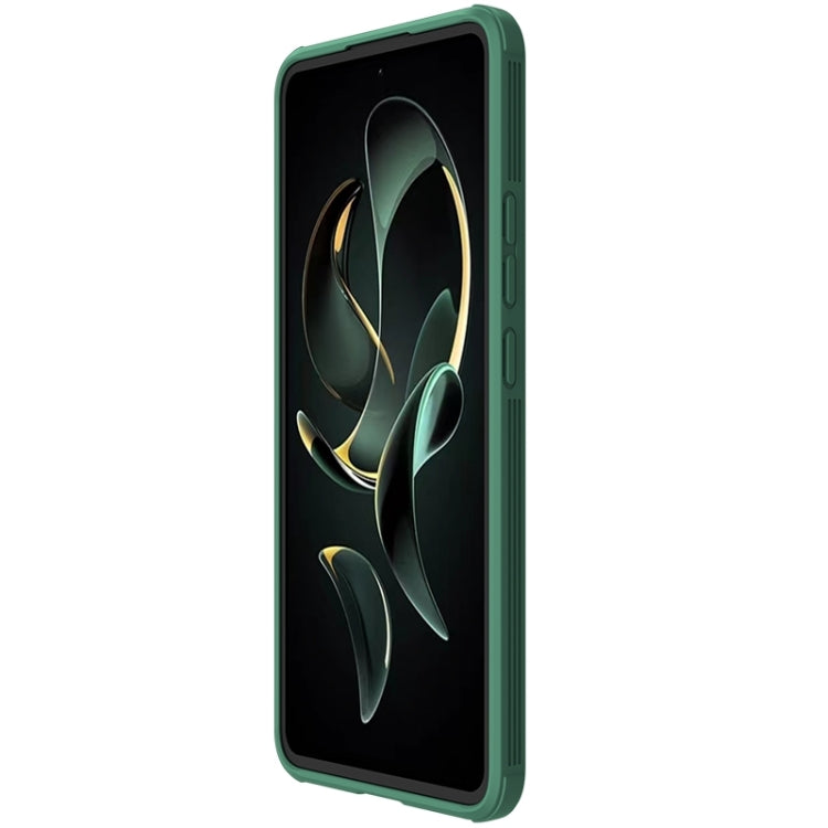 For Xiaomi Redmi K60 Ultra NILLKIN CamShield Pro PC Phone Case(Green) - Xiaomi Cases by NILLKIN | Online Shopping UK | buy2fix