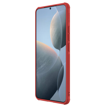 For Xiaomi Redmi K70 / K70 Pro NILLKIN Frosted Shield Pro PC + TPU Phone Case(Red) - K70 Pro Cases by NILLKIN | Online Shopping UK | buy2fix