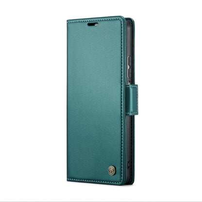 For Xiaomi Redmi Note 11 4G Global CaseMe 023 Butterfly Buckle Litchi Texture RFID Anti-theft Leather Phone Case(Pearly Blue) - Xiaomi Cases by CaseMe | Online Shopping UK | buy2fix