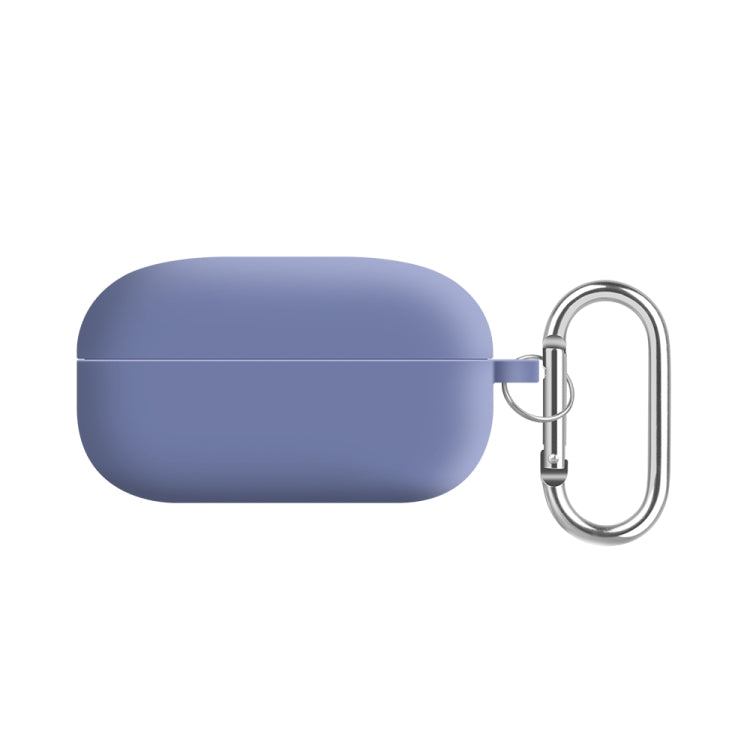 For Samsung Galaxy Buds Live / Buds2 Pro PC Lining Silicone Bluetooth Earphone Protective Case(Lavender Grey) - Samsung Earphone Case by buy2fix | Online Shopping UK | buy2fix