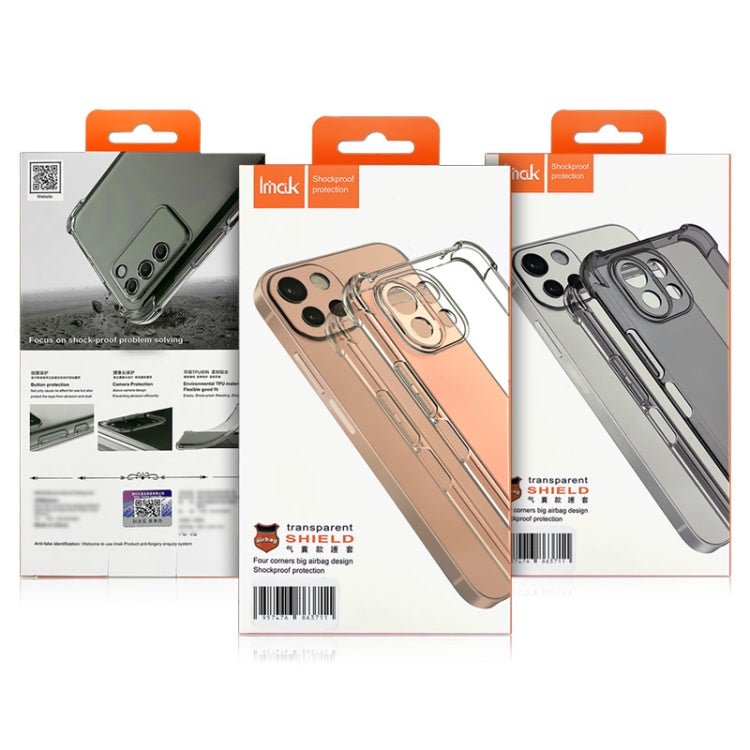 For Asus ROG Phone 7 Ultimate imak Shockproof Airbag TPU Phone Case(Transparent) - ASUS Cases by imak | Online Shopping UK | buy2fix