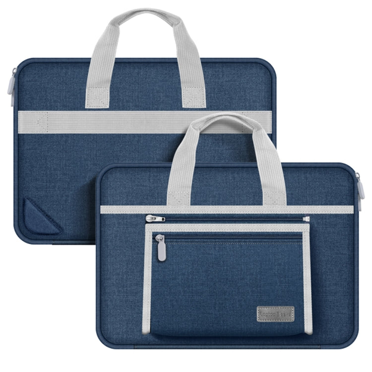 13/13.3 inch Oxford Fabric Portable Laptop Handbag(Dark Blue) - 13.3 inch by buy2fix | Online Shopping UK | buy2fix