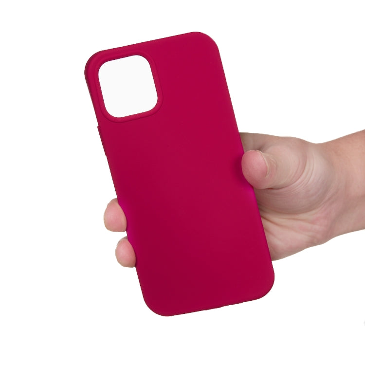 For iPhone 15 Pro Max Solid Color Silicone Phone Case(Rose Red) - iPhone 15 Pro Max Cases by buy2fix | Online Shopping UK | buy2fix