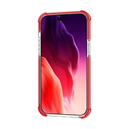 For iPhone 15 Plus Four-corner Shockproof TPU + Acrylic Phone Case(Red) - iPhone 15 Plus Cases by buy2fix | Online Shopping UK | buy2fix