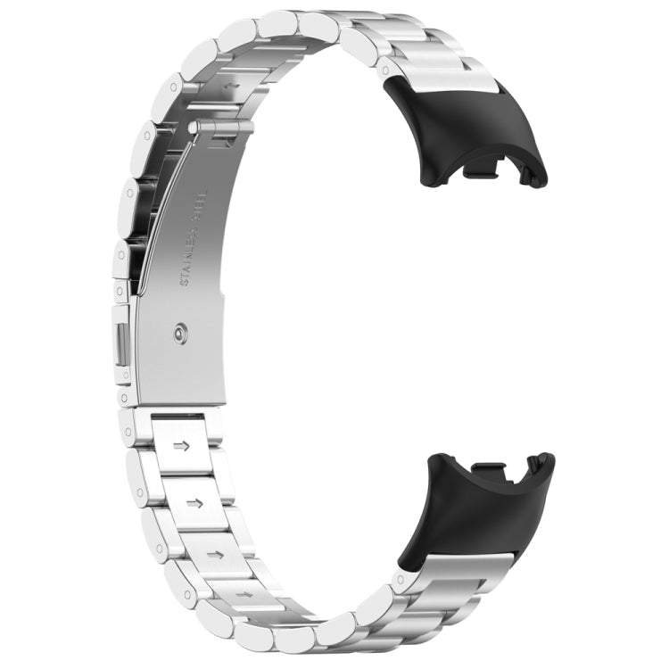 For Xiaomi Mi Band 8 1 Pair  PC Plastic Watch Band Connector(Black) - For Xiaomi by buy2fix | Online Shopping UK | buy2fix