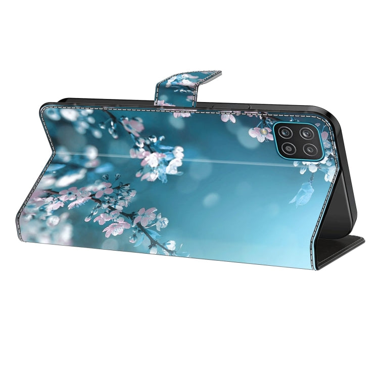 For Xiaomi Redmi 9A Crystal 3D Shockproof Protective Leather Phone Case(Plum Flower) - Xiaomi Cases by buy2fix | Online Shopping UK | buy2fix