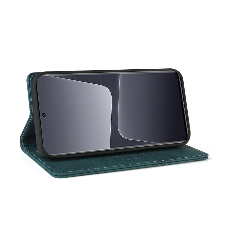 For Xiaomi 13 Pro GQUTROBE Skin Feel Anti-theft Brush Horizontal Flip Leather Case with Holder(Blue) - 13 Pro Cases by GQUTROBE | Online Shopping UK | buy2fix