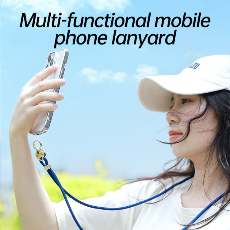 SULADA Multifunctional Universal Mobile Phone Love Lanyard(Blue) - Others Accessories by SULADA | Online Shopping UK | buy2fix