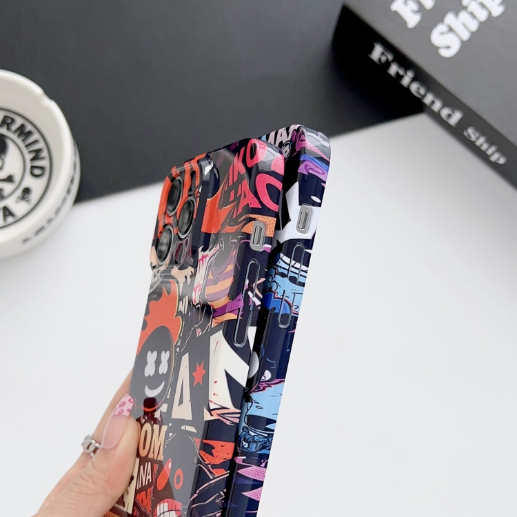 For iPhone 11 Pro Painted Pattern Precise Hole PC Phone Case(Cute Skull) - iPhone 11 Pro Cases by buy2fix | Online Shopping UK | buy2fix