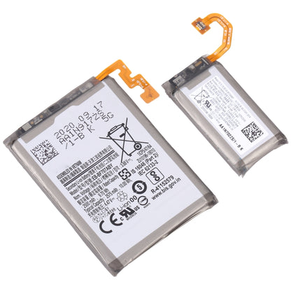 EB-BF707ABY EB-BF708ABY 1 Pair 2575mAh 725mAh Battery Replacement For Samsung Galaxy Z Flip 5G - For Samsung by buy2fix | Online Shopping UK | buy2fix
