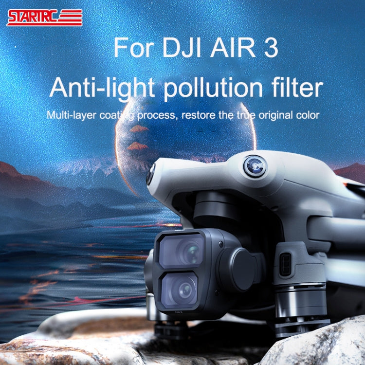 For DJI Air 3 STARTRC Drone Lens Filter, Lens:NIGHT - Mavic Lens Filter by STARTRC | Online Shopping UK | buy2fix