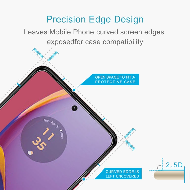 For Motorola Moto G84 50pcs 0.26mm 9H 2.5D Tempered Glass Film - Motorola Tempered Glass by buy2fix | Online Shopping UK | buy2fix