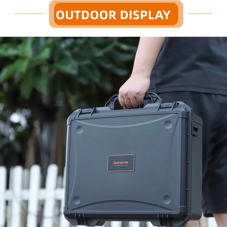 For DJI Air 3 Sunnylife Safety Carrying Case Large Capacity Waterproof Shock-proof Hard Travel Case Standard Version - Carry Cases & Bags by Sunnylife | Online Shopping UK | buy2fix