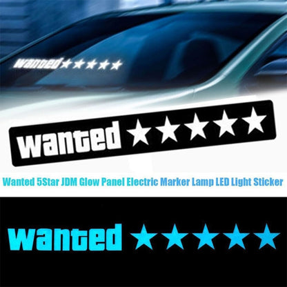 EL Luminous Car Stickers Cold Light Car Stickers Car Luminous Pattern Decoration(GOOD) - Decorative Sticker by buy2fix | Online Shopping UK | buy2fix