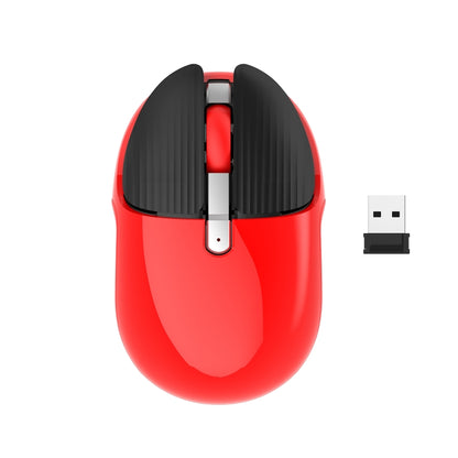 HXSJ M106 2.4GHZ 1600dpi Single-mode Wireless Mouse USB Rechargeable(Red) -  by HXSJ | Online Shopping UK | buy2fix