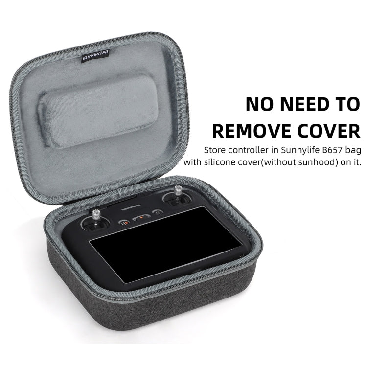 For DJI Air 3 / RC 2 Sunnylife Remote Control Shockproof Anti-scratch Silicone Case(Black) - Others by Sunnylife | Online Shopping UK | buy2fix
