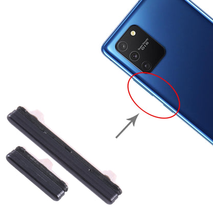 For Samsung Galaxy S10 Lite SM-G770 10pcs Power Button + Volume Control Button(Black) - Home key & Side Key by buy2fix | Online Shopping UK | buy2fix