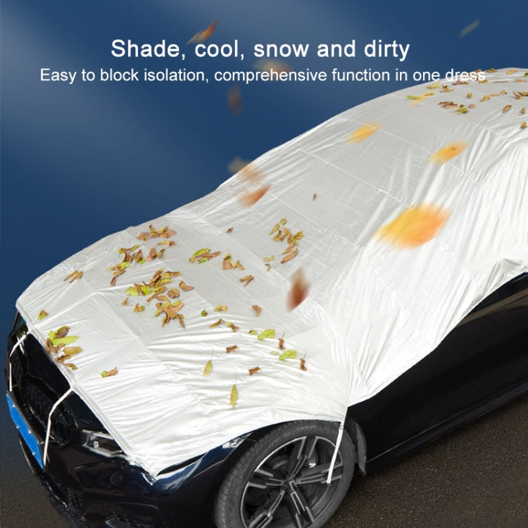 Automatic Retractable Car Universal Sunshade Snow-proof Dust-proof Cover, Size:S - PE Material by buy2fix | Online Shopping UK | buy2fix