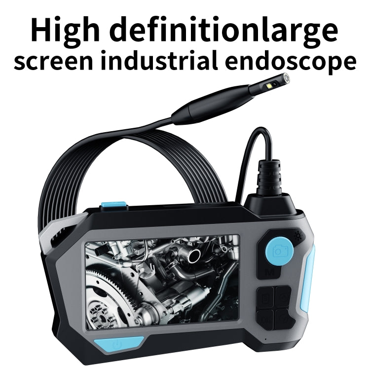 P120 Rotatable 8mm Dual Lenses Industrial Endoscope with Screen, 16mm Tail Pipe Diameter, Spec:10m Tube -  by buy2fix | Online Shopping UK | buy2fix