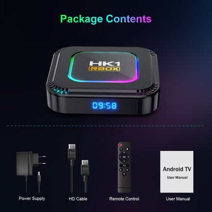 HK1 RBOX K8 8K Android 13.0 Smart TV Box with Remote Control, 4GB+128GB, RK3528 Quad-Core(US Plug) - Others by buy2fix | Online Shopping UK | buy2fix