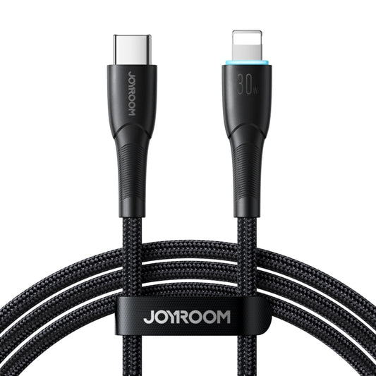 JOYROOM SA32-CL3 Starry Series 30W USB-C / Type-C to 8 Pin Fast Charging Data Cable, Length:1m(Black) - 2 in 1 Cable by JOYROOM | Online Shopping UK | buy2fix
