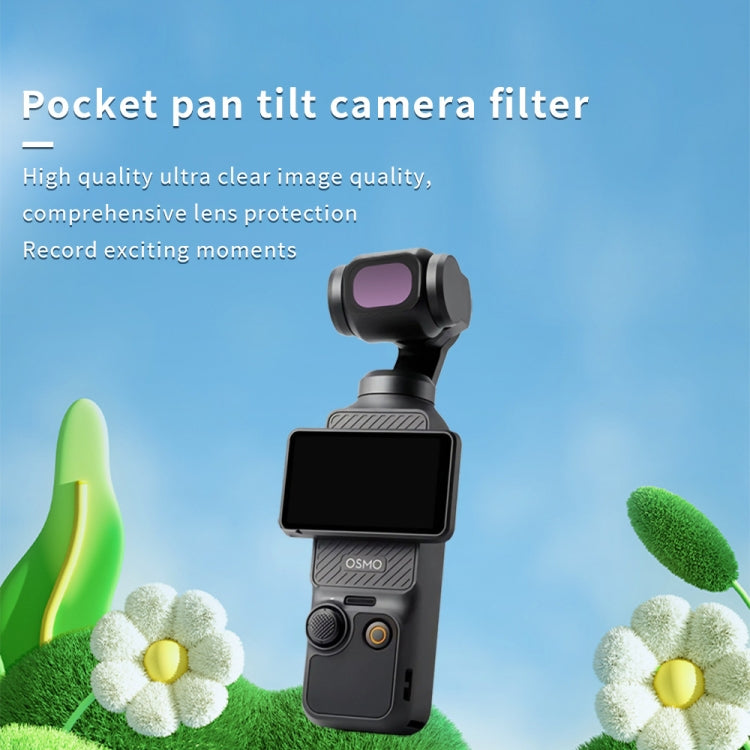 For DJI OSMO Pocket 3 JSR CB Series Camera Lens Filter, Filter:6 in 1 UV CPL ND8-64 - Lens Accessories by JSR | Online Shopping UK | buy2fix