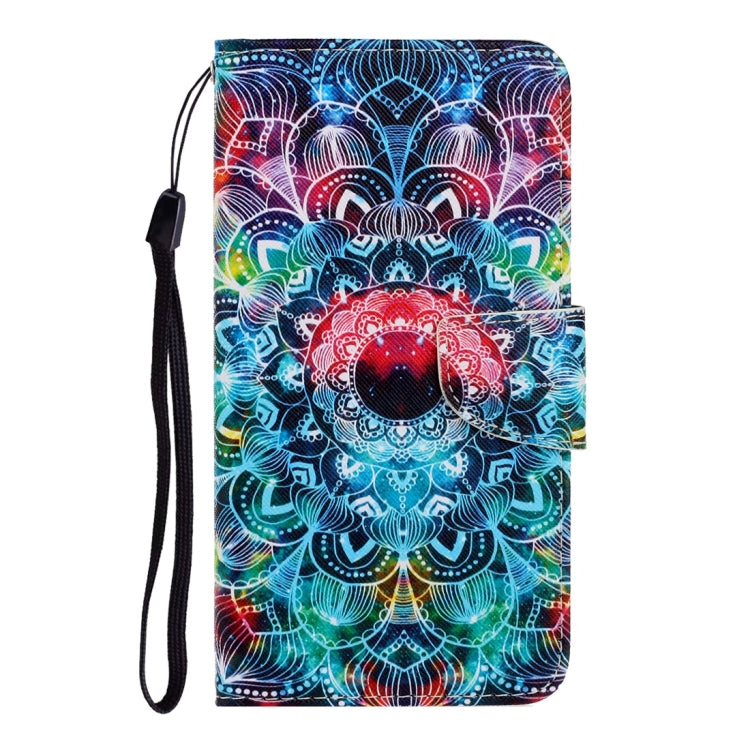 For Xiaomi Redmi 9A 3D Colored Drawing Horizontal Flip PU Leather Case with Holder & Card Slots & Wallet(Mandala) - Xiaomi Cases by buy2fix | Online Shopping UK | buy2fix