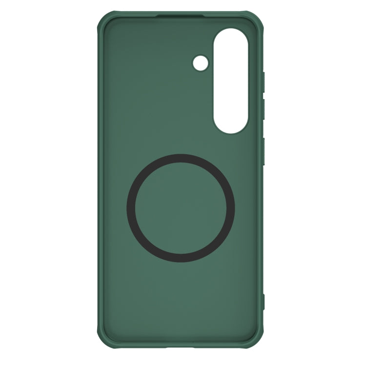 For Samsung Galaxy S24 5G NILLKIN Frosted Shield Pro Magnetic Magsafe Phone Case(Green) - Galaxy S24 5G Cases by NILLKIN | Online Shopping UK | buy2fix