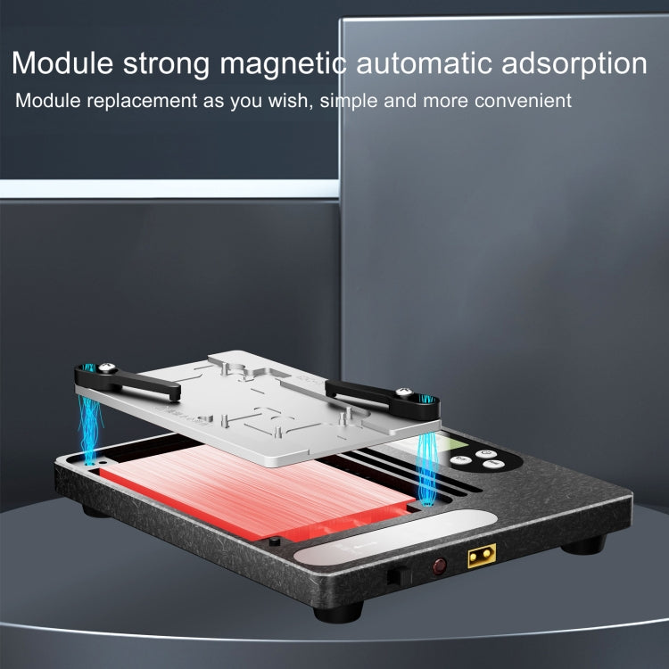 i2C T18 LCD Display PCB Motherboard Layered Desoldering Station With Glue Removal Module, US Plug - Repair Platform by buy2fix | Online Shopping UK | buy2fix