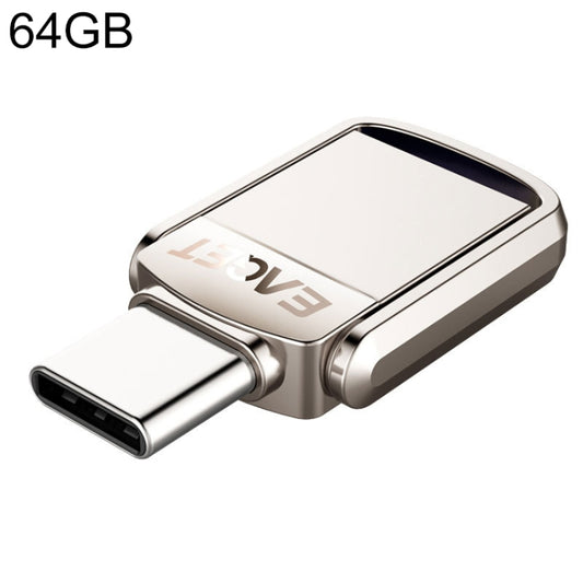 EAGET 64G USB 3.1 + USB-C Interface Metal Twister Flash U Disk, Standard - Computer & Networking by EAGET | Online Shopping UK | buy2fix