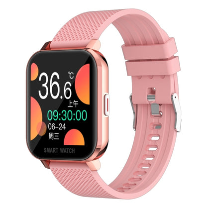 MT28 1.54 inch TFT Screen IP67 Waterproof Business Sport Silicone Strip Smart Watch, Support Sleep Monitor / Heart Rate Monitor / Blood Pressure Monitoring(Rose Gold) - Smart Wear by buy2fix | Online Shopping UK | buy2fix