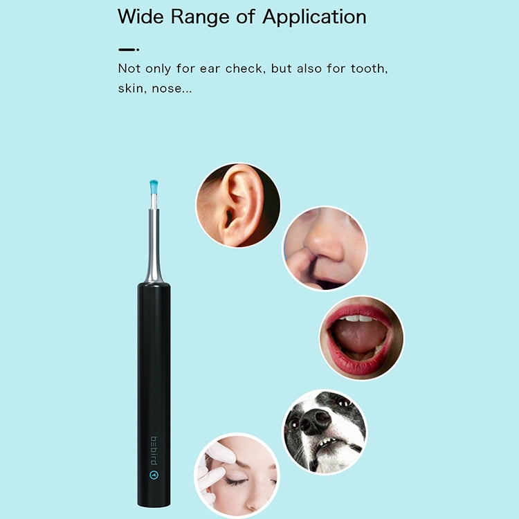 Bebird C3 4.5mm Wireless Wifi High-definition Visual Ear Spoon 3 Million Pixels Out Ear Visual Ear Spoon with IP67 Waterproof(Black) - Ear Care Tools by Bebird | Online Shopping UK | buy2fix