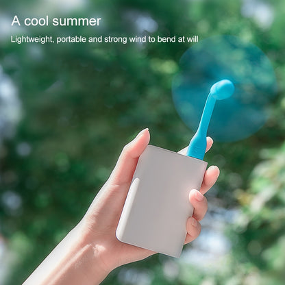 Original Xiaomi Mijia Portable Mini Mute USB Electric Fan (White) - Electric Fans by Xiaomi | Online Shopping UK | buy2fix