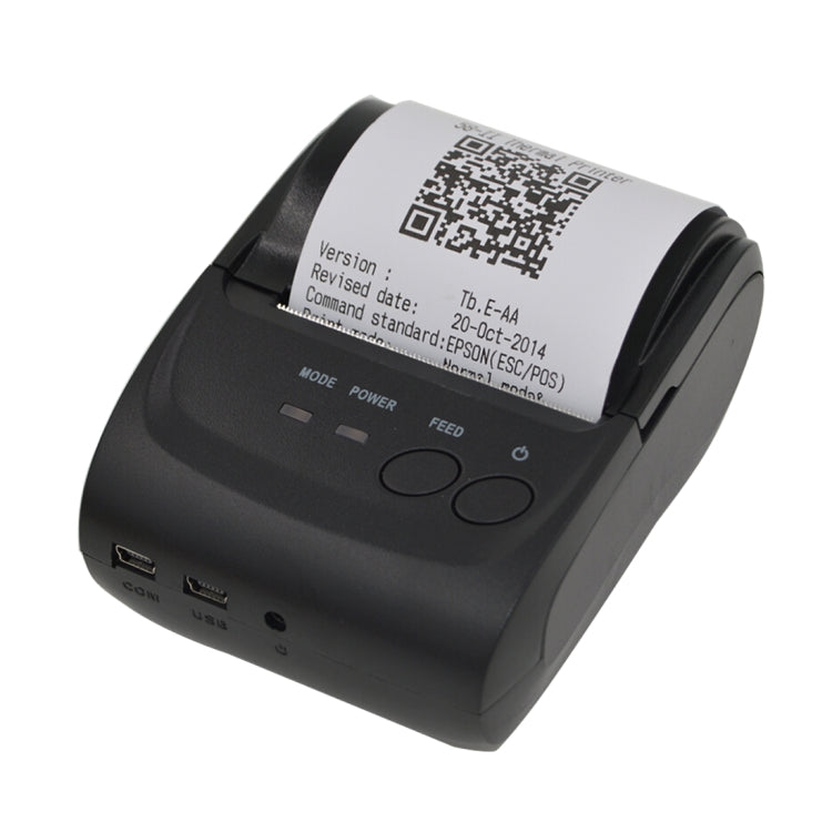 POS-5802 Thermal Line Bluetooth Receipt Printer(Black) - Consumer Electronics by buy2fix | Online Shopping UK | buy2fix
