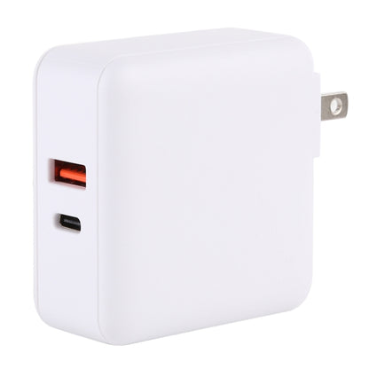 PD65W-A6 PD 65W 90 Degrees Foldable Pin Portable Multi-function USB Quick Charger, US Plug(White) - USB Charger by buy2fix | Online Shopping UK | buy2fix