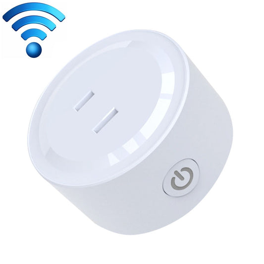 10A Round Shape WiFi Mini Plug APP Remote Control Timer Smart Socket, Support Alexa & Google Home, AC 100-240V, JP / US Plug - Consumer Electronics by buy2fix | Online Shopping UK | buy2fix