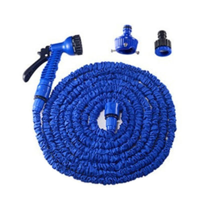 10-30m Telescopic Pipe Expandable Magic Flexible Garden Watering Hose with Spray Gun Set(Blue) - Watering & Irrigation by buy2fix | Online Shopping UK | buy2fix
