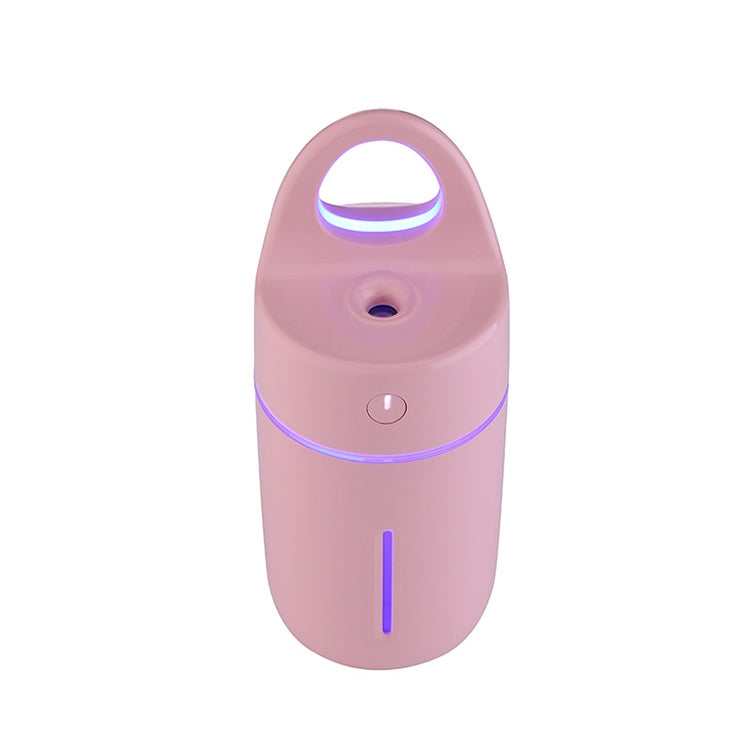 1.5W - 2W 175ml Mini Portable USB Negative Ions Humidifier Beauty and Water Supplement Instrument with Colorful LED Light(Pink) - Home & Garden by buy2fix | Online Shopping UK | buy2fix