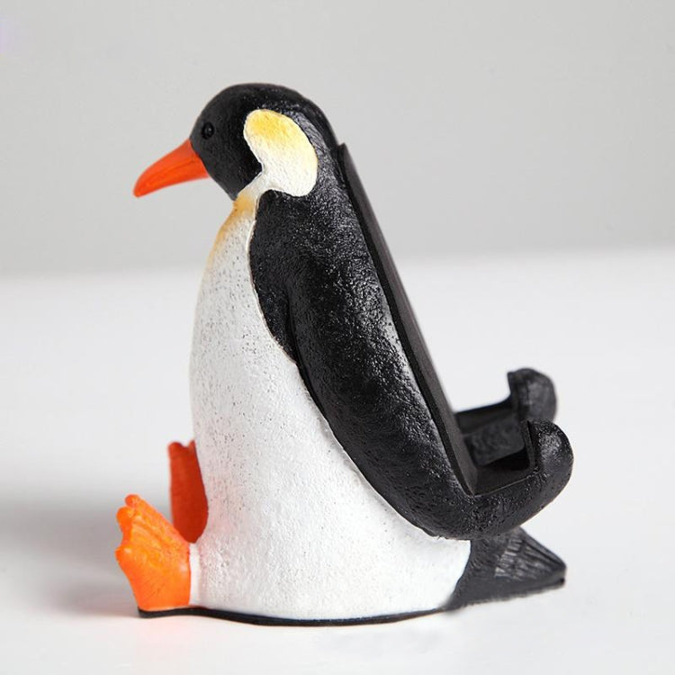 Keepwood KW-0142 Penguin Shape Creative Universal Desktop Tablet Holder Bracket - Desktop Holder by Keepwood | Online Shopping UK | buy2fix