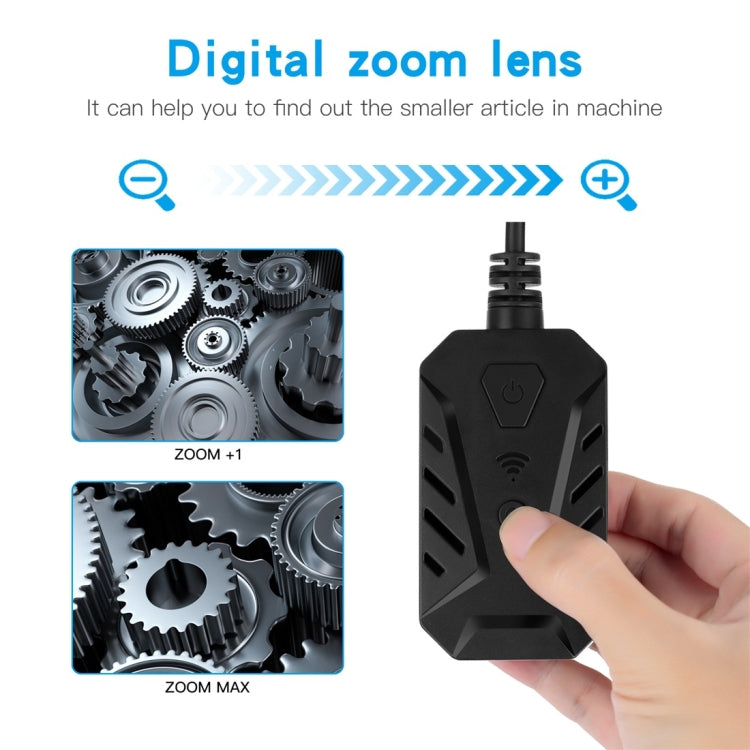 F230 IP68 Waterproof Autofocus WIFI Endoscope Inspection Camera, Length: 5m, Lens Diameter: 14mm - Consumer Electronics by buy2fix | Online Shopping UK | buy2fix