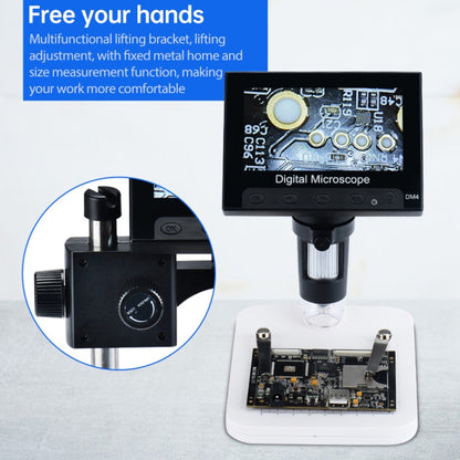 720P 4.3 inch Display Screen HD Industrial Digital Microscope - Consumer Electronics by buy2fix | Online Shopping UK | buy2fix