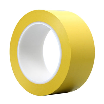 45mm PVC Warning Tape Self Adhesive Hazard Safety Sticker, Length: 33m(Yellow) - Tapes by buy2fix | Online Shopping UK | buy2fix