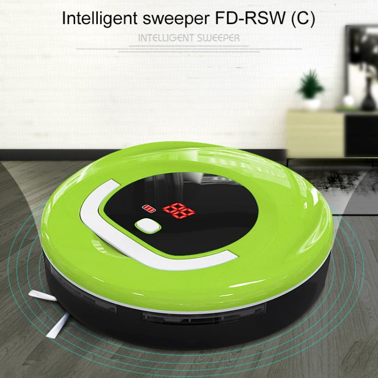 FD-RSW(C) Smart Household Sweeping Machine Cleaner Robot(Green) - Consumer Electronics by buy2fix | Online Shopping UK | buy2fix