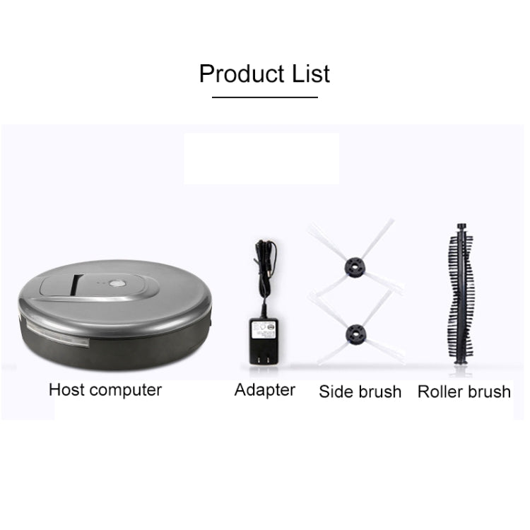 FD-RSW(E) Smart Household Sweeping Machine Cleaner Robot(Grey) - Consumer Electronics by buy2fix | Online Shopping UK | buy2fix
