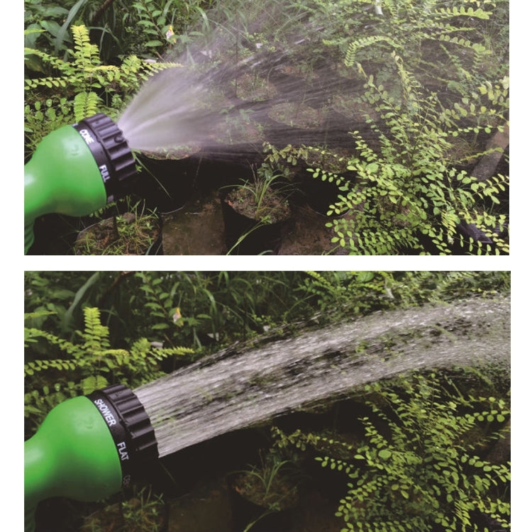 75FT Garden Watering 3 Times Telescopic Pipe Magic Flexible Garden Hose Expandable Watering Hose with Plastic Hoses Telescopic Pipe with Spray Gun, Random Color Delivery - Watering & Irrigation by buy2fix | Online Shopping UK | buy2fix